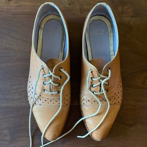 Johnston and Murphy Tan Leather Loafers Size 7